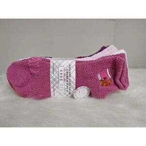 Rae Dunn 4 Pair Micro Cozy Quarters Socks Coffee Cup Design NWT